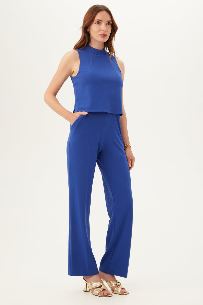 MARISA 2 JUMPSUIT in MAJORELLE BLUE additional image 3