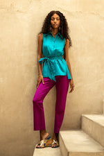 LULU PANT in VERBENA