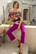 LULU PANT in VERBENA additional image 3