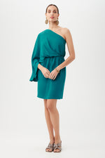 AMAL DRESS in BAHIA BLUE additional image 4