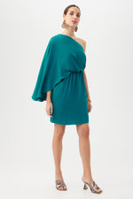 AMAL DRESS in BAHIA BLUE additional image 5