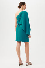 AMAL DRESS in BAHIA BLUE additional image 2