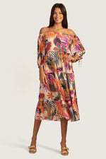 CATTLEYA DRESS in MULTI