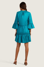 MOVIE COLONY 3 DRESS in BAHIA BLUE additional image 2