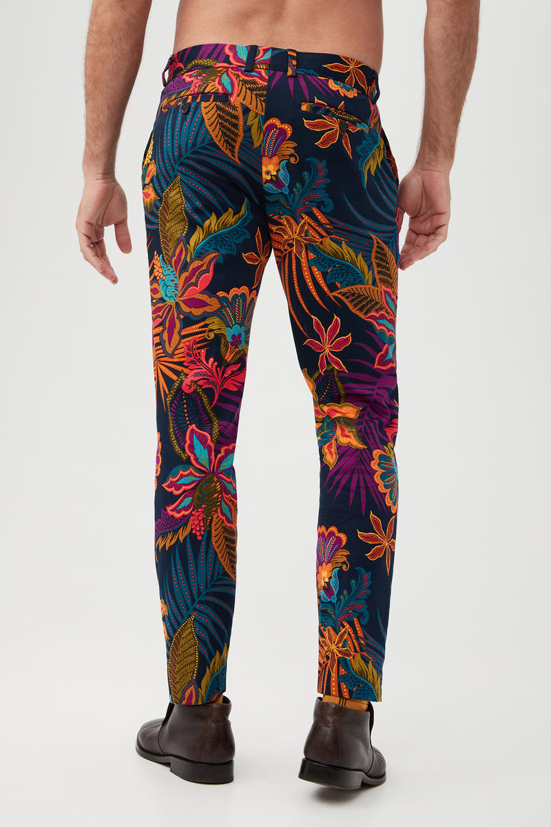 CLYDE SLIM TROUSER in MULTI additional image 2