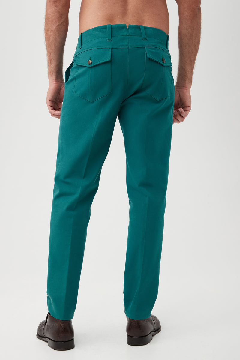 DURHAM TROUSER in POOL TEAL additional image 1