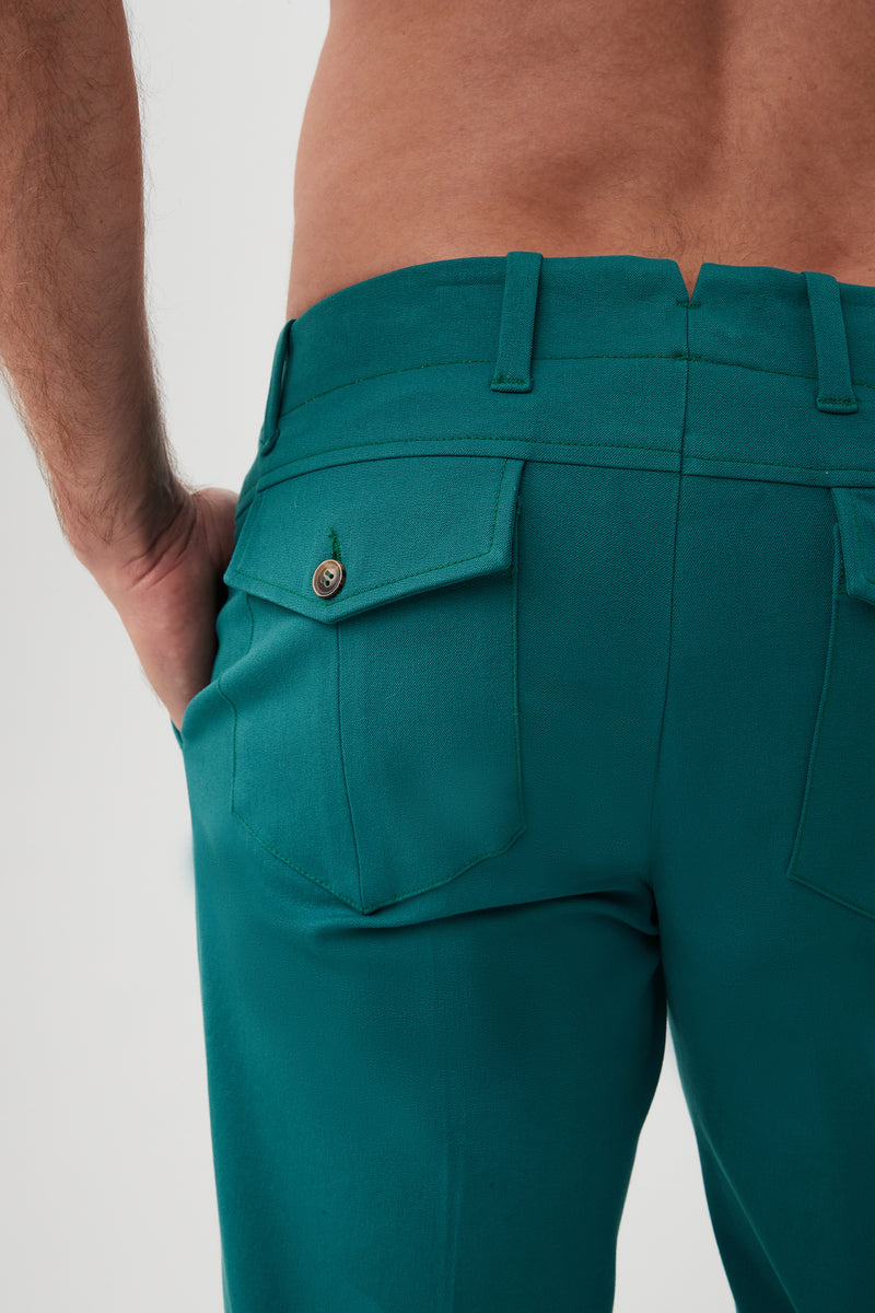 DURHAM TROUSER in POOL TEAL additional image 3