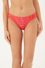 TRELLIS REVERSIBLE TAB-SIDE SWIM BOTTOM in MULTI