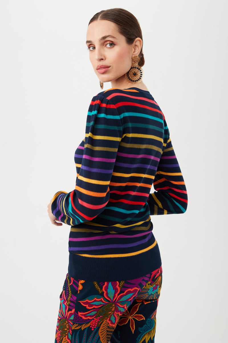 COLLETTE 2 CREWNECK in MULTI additional image 3