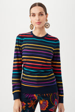 COLLETTE 2 CREWNECK in MULTI