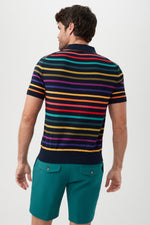 EMPIRE SHORT SLEEVE POLO in MULTI additional image 2