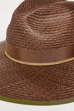 FREYA CHESTNUT HAT in BURGUNDY additional image 1