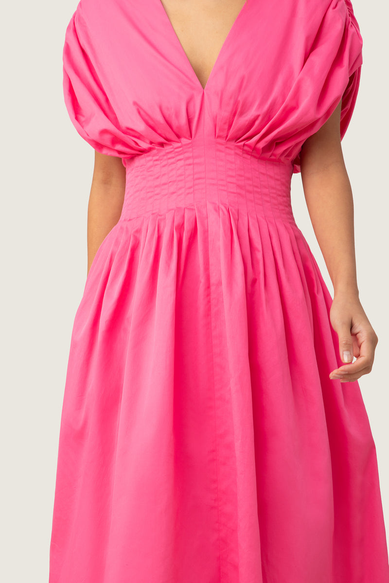 DASYA 2 MIDI DRESS in DOWNTOWN PINK additional image 4