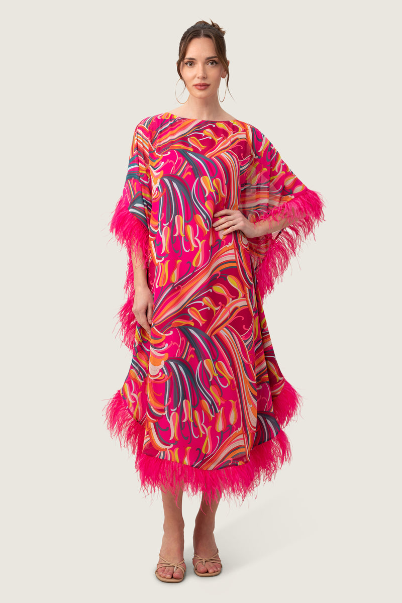 NEENA CAFTAN in RADIO CITY ROSE MULTI