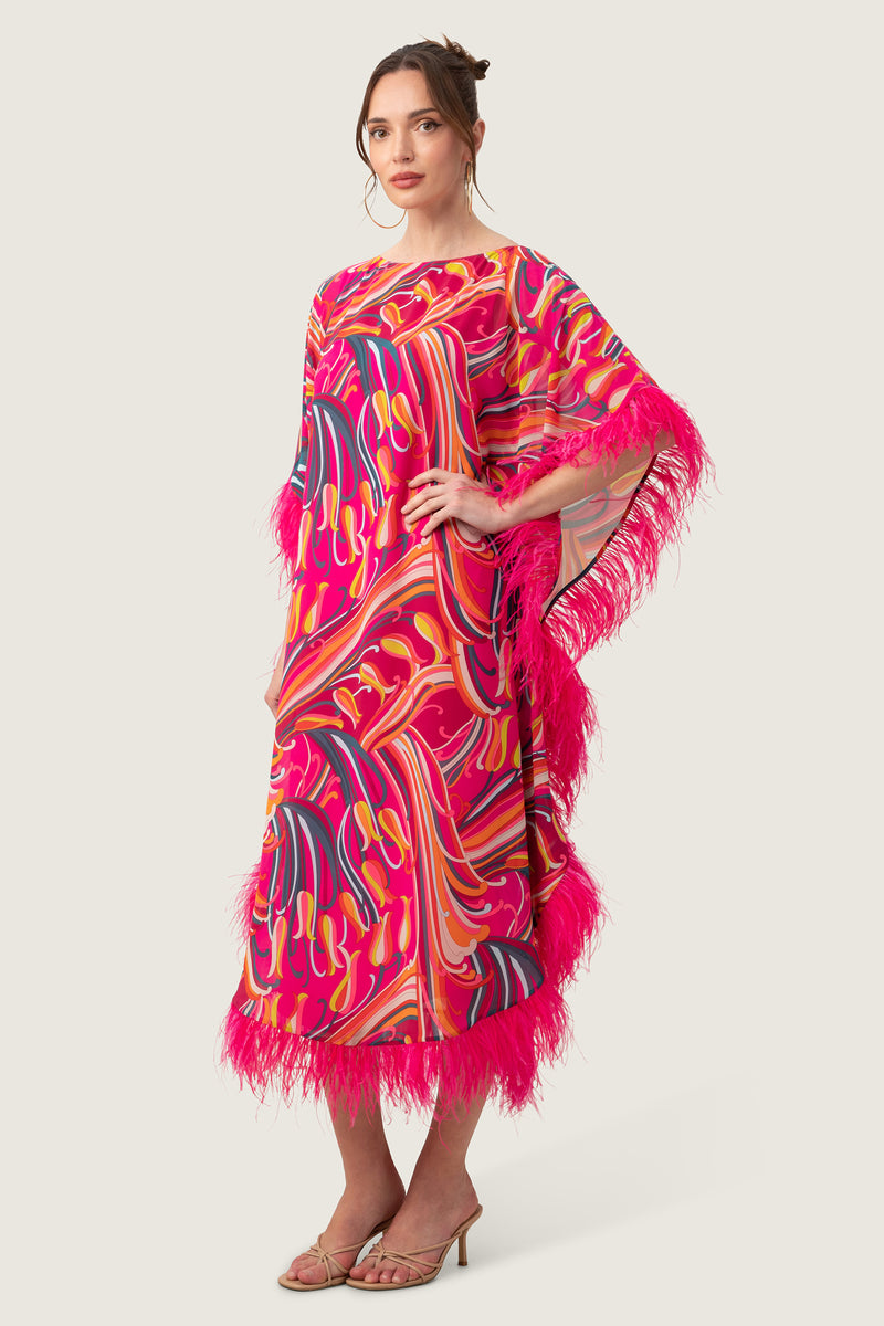 NEENA CAFTAN in RADIO CITY ROSE MULTI additional image 2