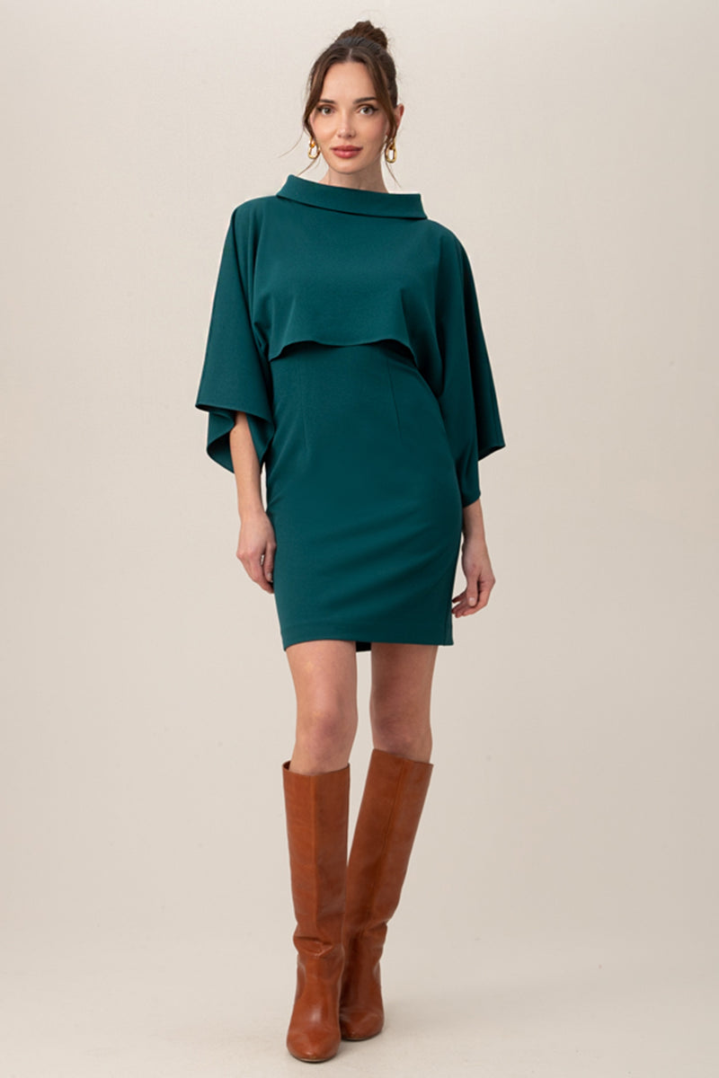 GRAND CENTRAL DRESS in GREENWICH GREEN