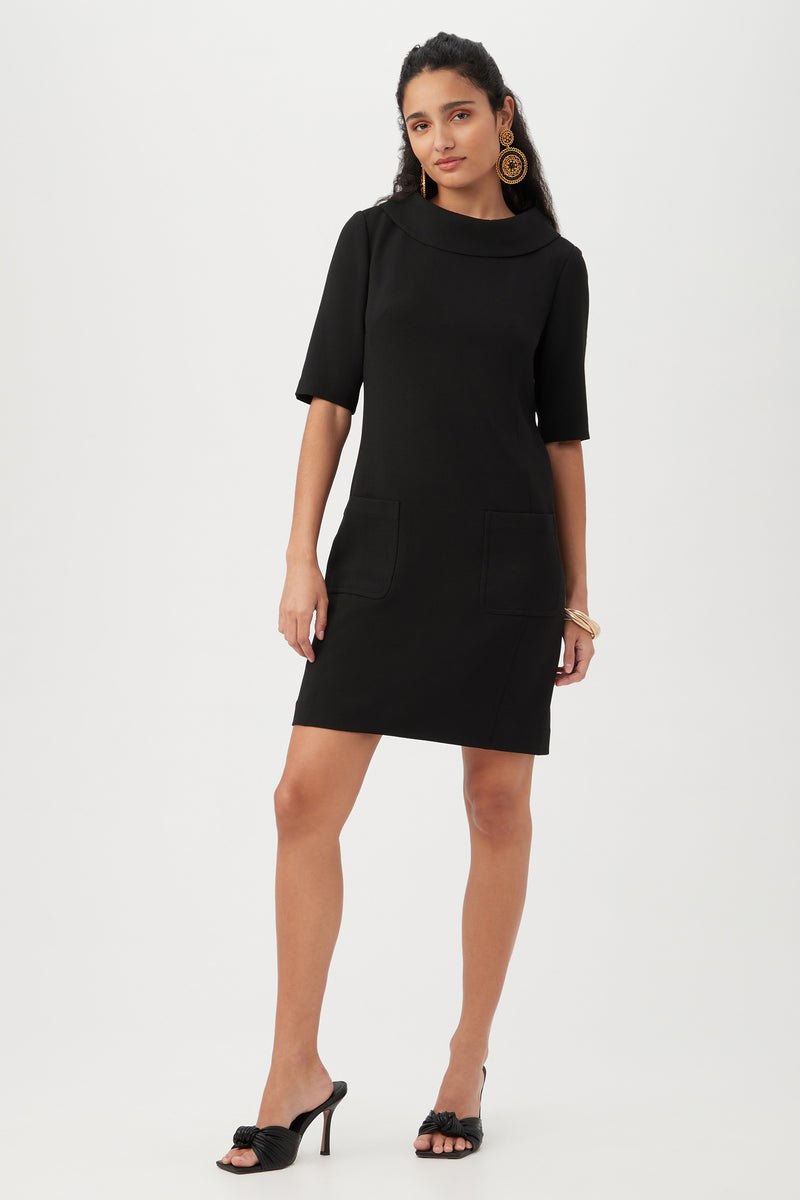 MALEKO DRESS in BLACK additional image 8