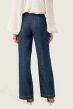 JIMI WIDE LEG PANT in INDIGO additional image 1