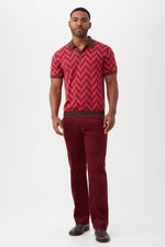 GRAYSON SHORT SLEEVE POLO in MULTI additional image 3