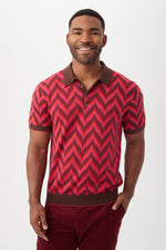 GRAYSON SHORT SLEEVE POLO in MULTI additional image 1