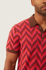 GRAYSON SHORT SLEEVE POLO in MULTI additional image 4