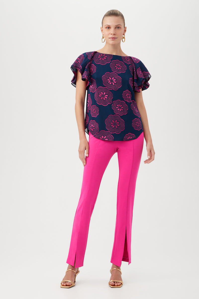 KAYRA TOP in INK/TRINA PINK additional image 6