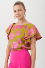 KAYRA TOP in TAVERN ON THE GREEN/TRINA PINK additional image 3