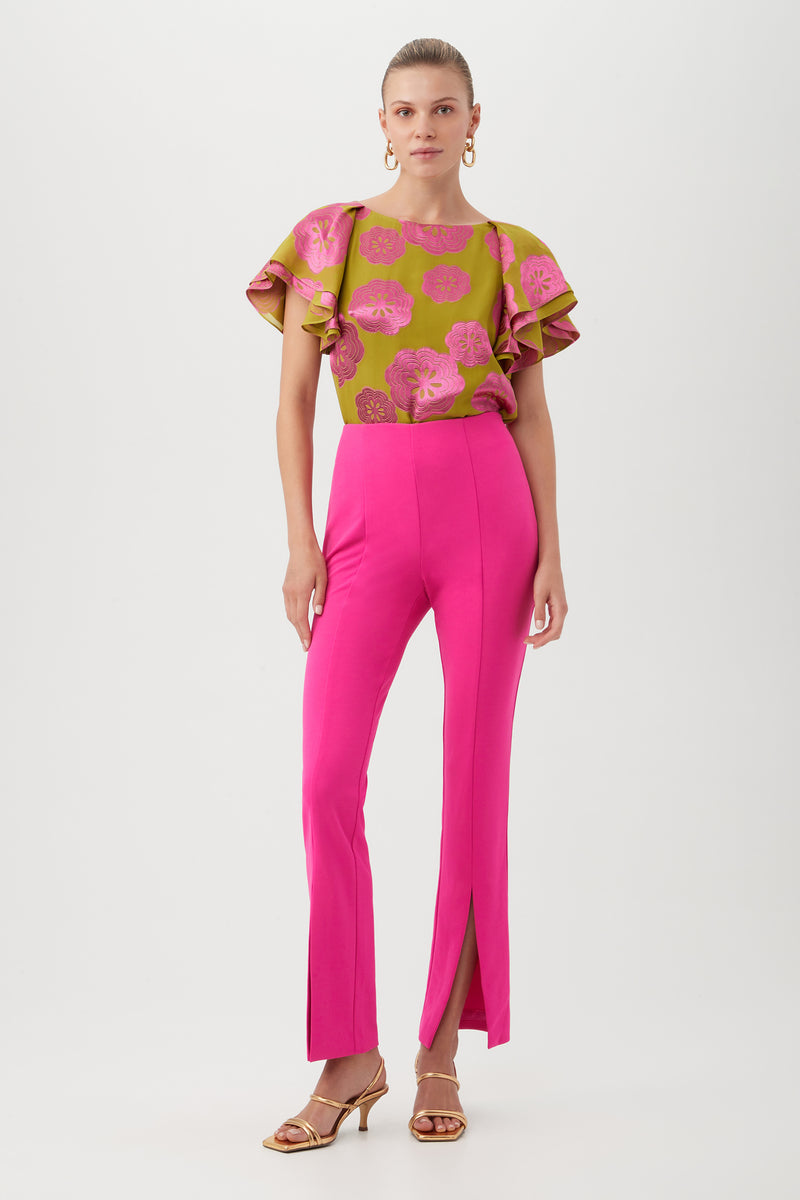 CARINE 2 PANT in TRINA PINK additional image 2