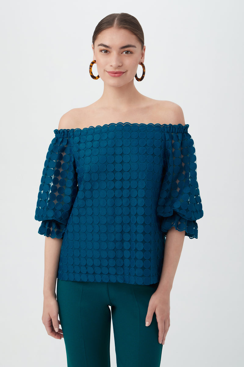 EQUINOX 3 TOP in BETHESDA BLUE