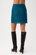 RICO SKIRT in BETHESDA BLUE additional image 1