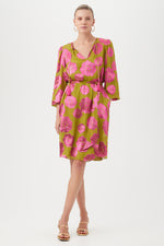 TRIBECA DRESS in TAVERN ON THE GREEN/TRINA PINK