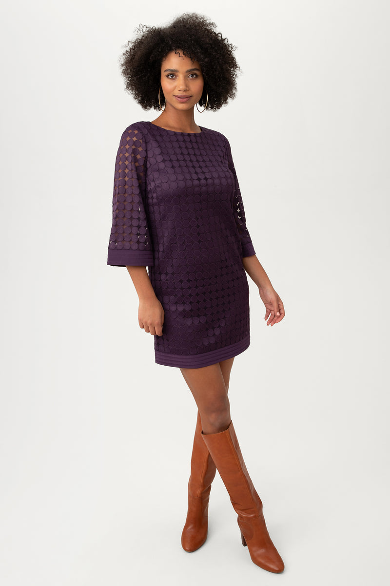 JENICA DRESS in PARK AVENUE PURPLE additional image 2