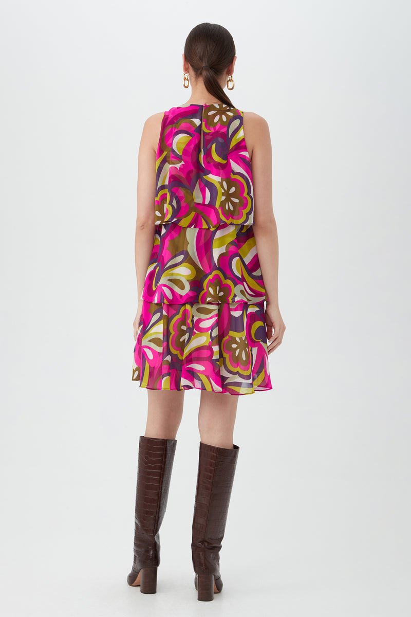 STRIDE DRESS in TRINA PINK MULTI additional image 1