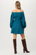 CALISTA DRESS in BETHESDA BLUE additional image 1