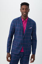 THURSTON BLAZER in INK/TRINA PINK additional image 1