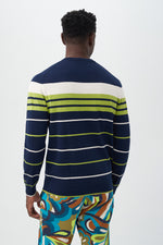 ROMERO 2 LONG SLEEVE CREWNECK in INK MULTI additional image 2