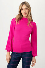 GLOSSY SWEATER in TRINA PINK additional image 4