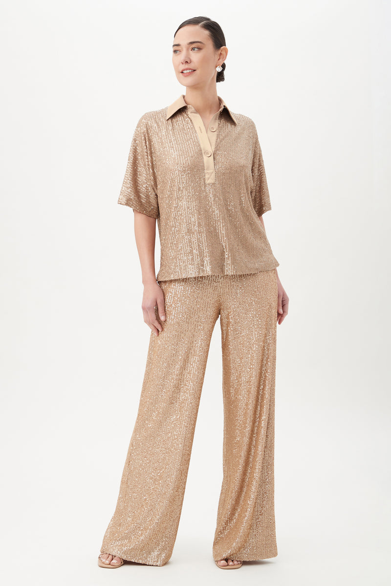 AIKA TOP in GOLD additional image 3