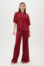 AIKA TOP in RUQA RED additional image 6