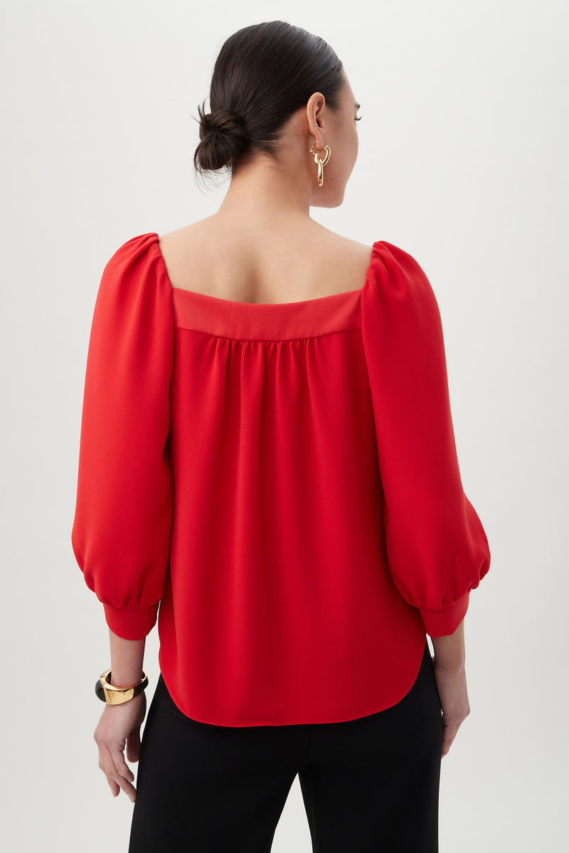 CHIHIRO TOP in REINA RED additional image 1