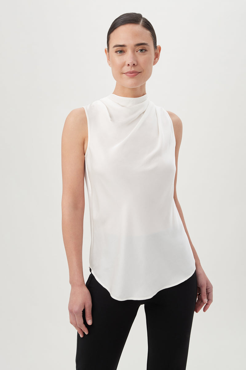 LENAYA TOP in WINTER WHITE