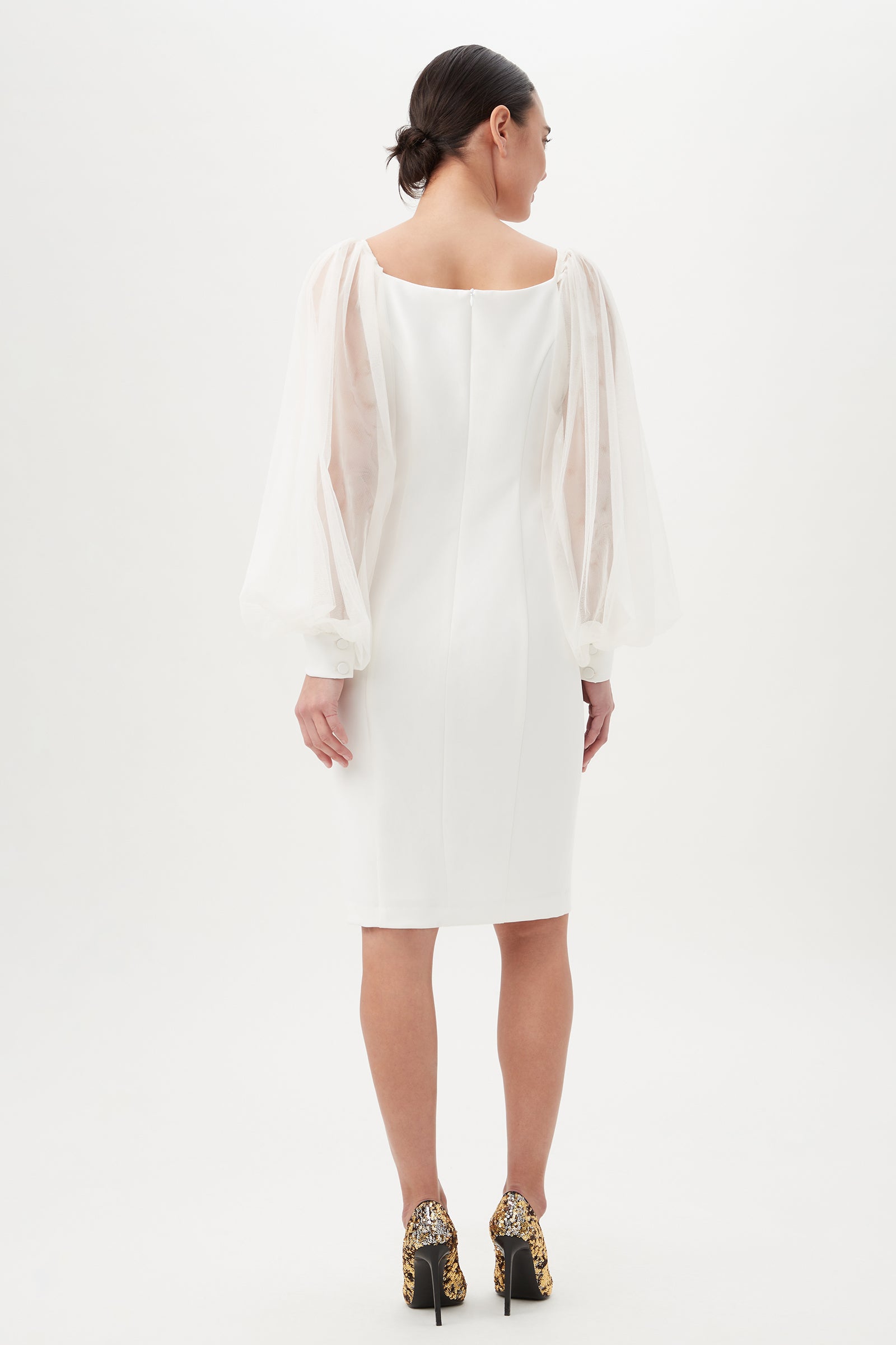 Trina turk bell sleeve dress hotsell