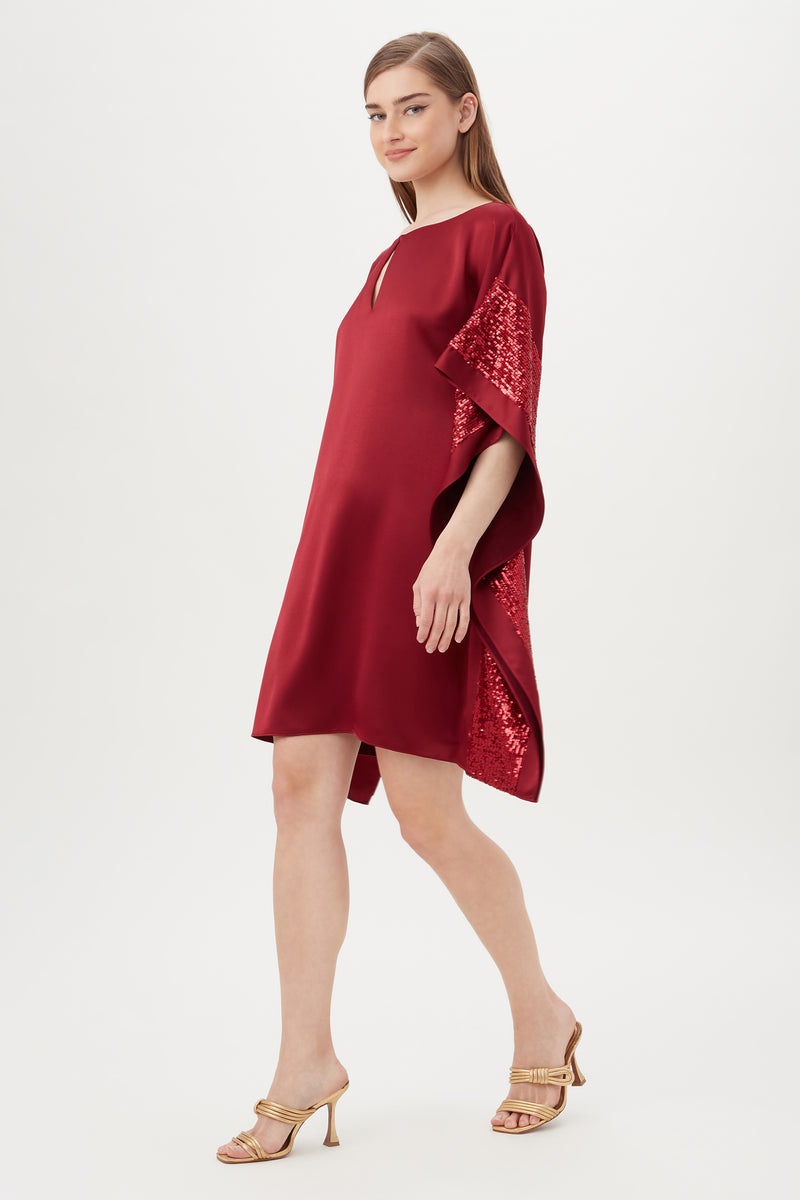 RENNA DRESS in RUQA RED additional image 2