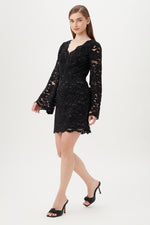 JINNIE DRESS in BLACK additional image 2