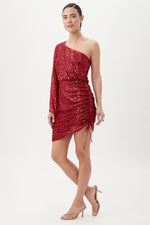 SUKIE DRESS in RUQA RED additional image 2