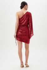 SUKIE DRESS in RUQA RED additional image 1