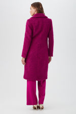 DANTE COAT in FUMIKO FUCHSIA additional image 2