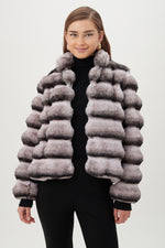 Faux Fur Mikel Coat in NATURAL additional image 6