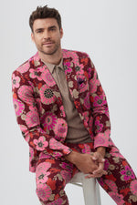 THURSTON BLAZER in RUQA RED MULTI additional image 6