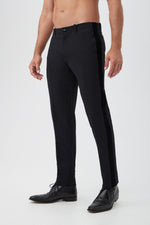 FRASER TUX TROUSER in BLACK additional image 4